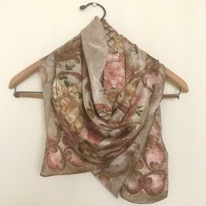Claiborne Floral Scarf